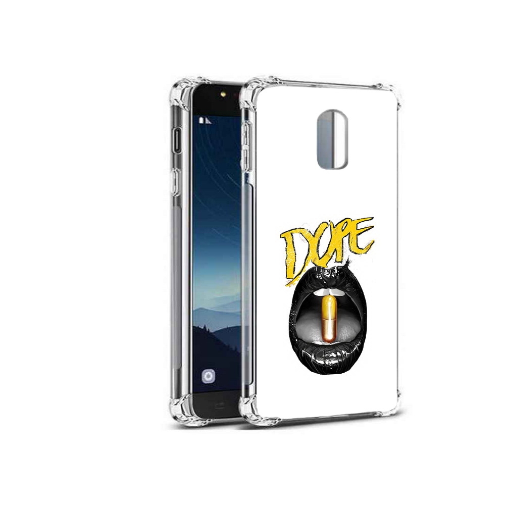 

Чехол MyPads Tocco для Samsung Galaxy C8 губы (PT96288.518.303), Прозрачный, Tocco