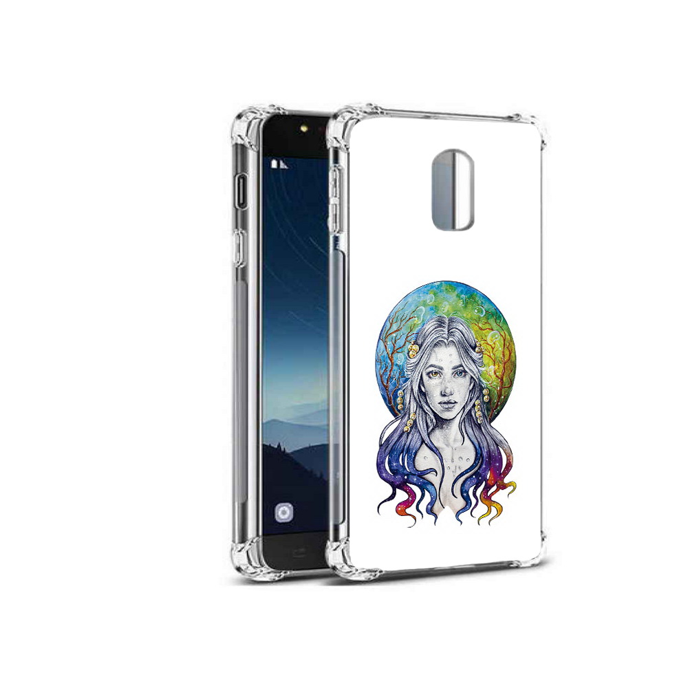 

Чехол MyPads Tocco для Samsung Galaxy C8 девушка с красивыми волосами (PT96288.518.313), Прозрачный, Tocco