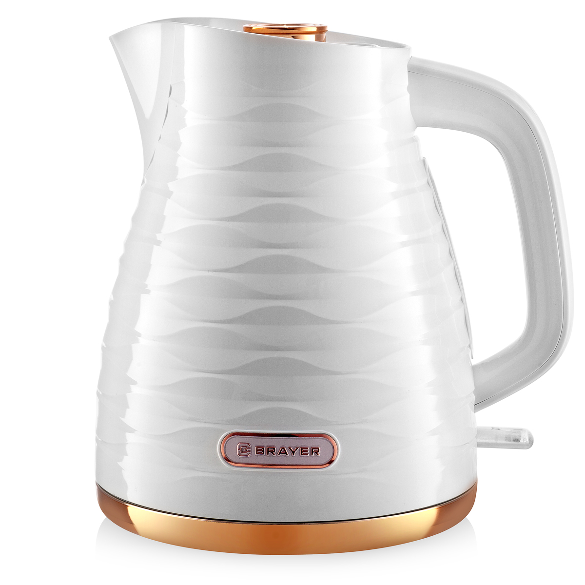 

Чайник электрический Brayer BR1057WH 1.7 л белый, BR1057WH