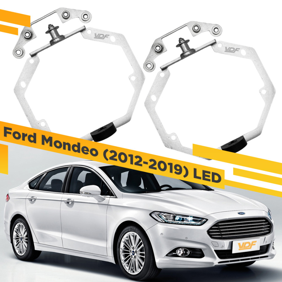 

Рамки для замены линз в фарах Ford Mondeo 2012-2019 LED VDF 092 FM-092, 092