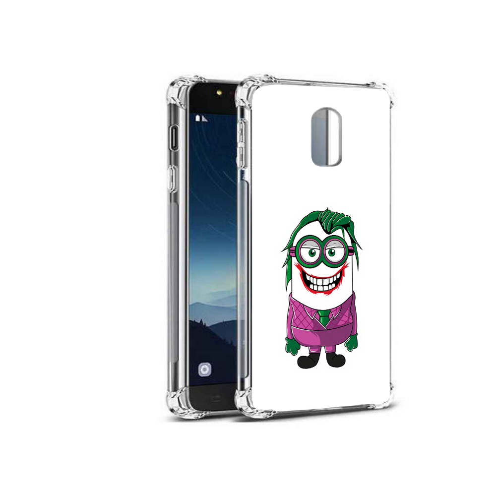 

Чехол MyPads Tocco для Samsung Galaxy C8 джокер миньон (PT96288.518.322), Прозрачный, Tocco