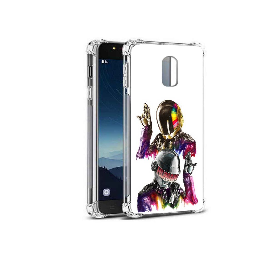

Чехол MyPads Tocco для Samsung Galaxy C8 диско космонавты (PT96288.518.329), Прозрачный, Tocco