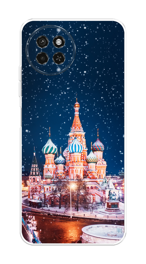 

Чехол на Itel S23 "Москва 1", Коричневый;синий;белый, 3201450-1