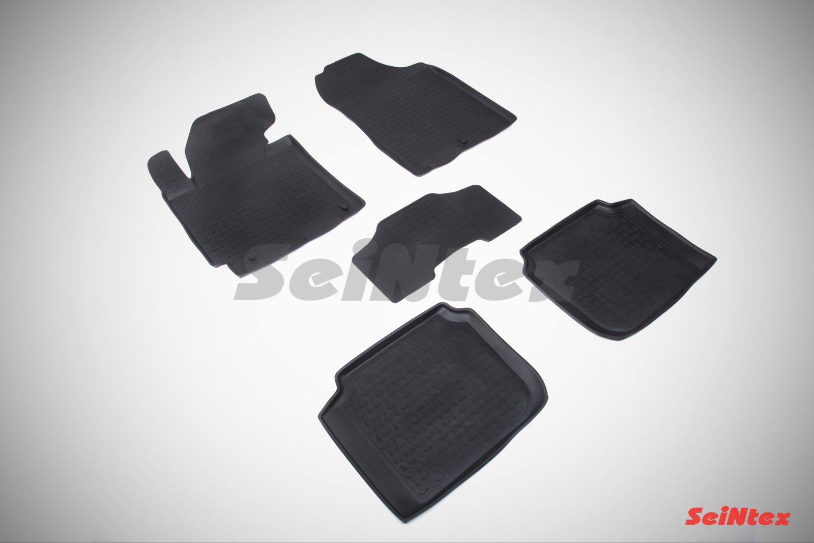 

Резиновые коврики SEINTEX с высоким бортом для Hyundai Elantra 2011-2015 / 82540