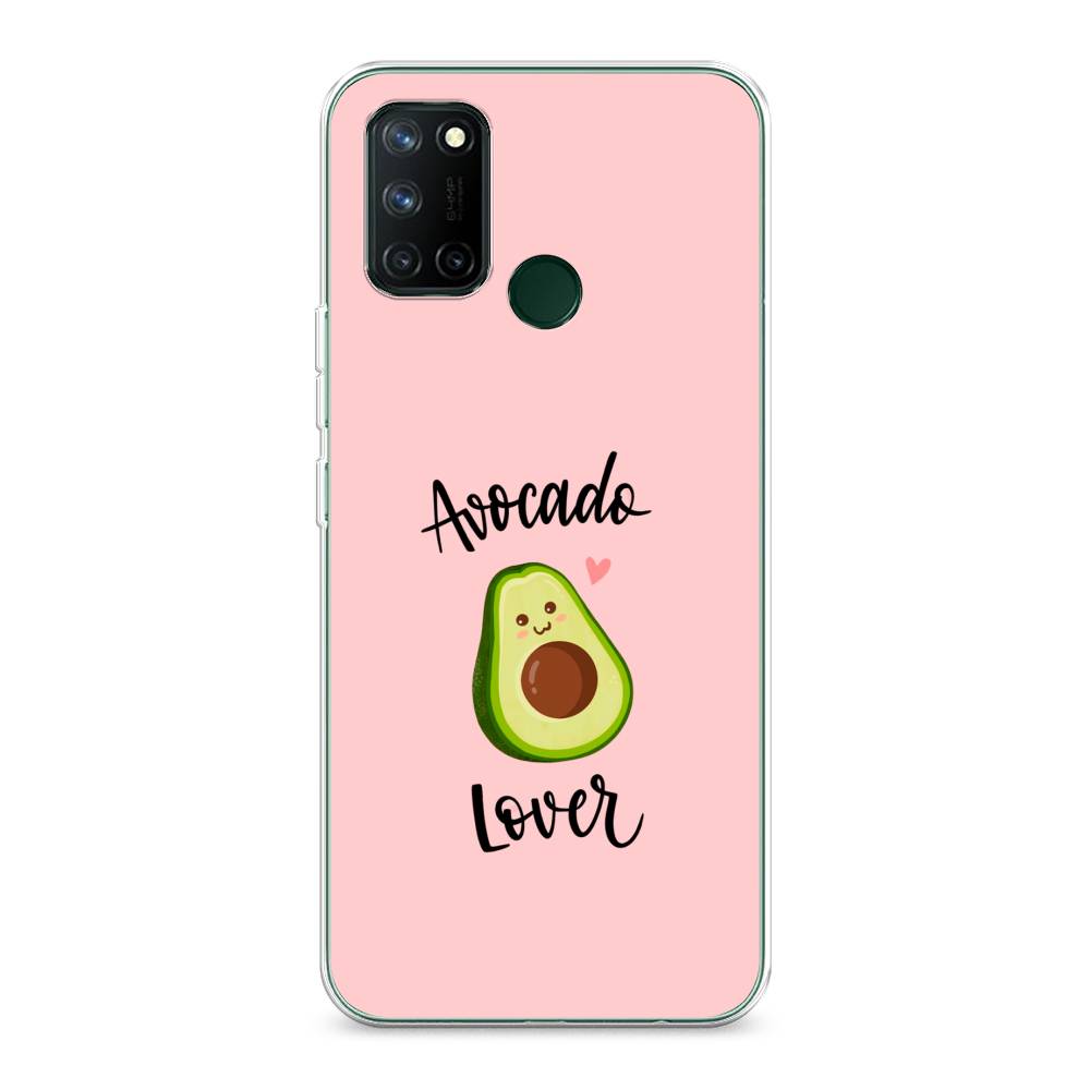 

Чехол на Realme 7i "Avocado lover", Розовый;зеленый, 253950-6