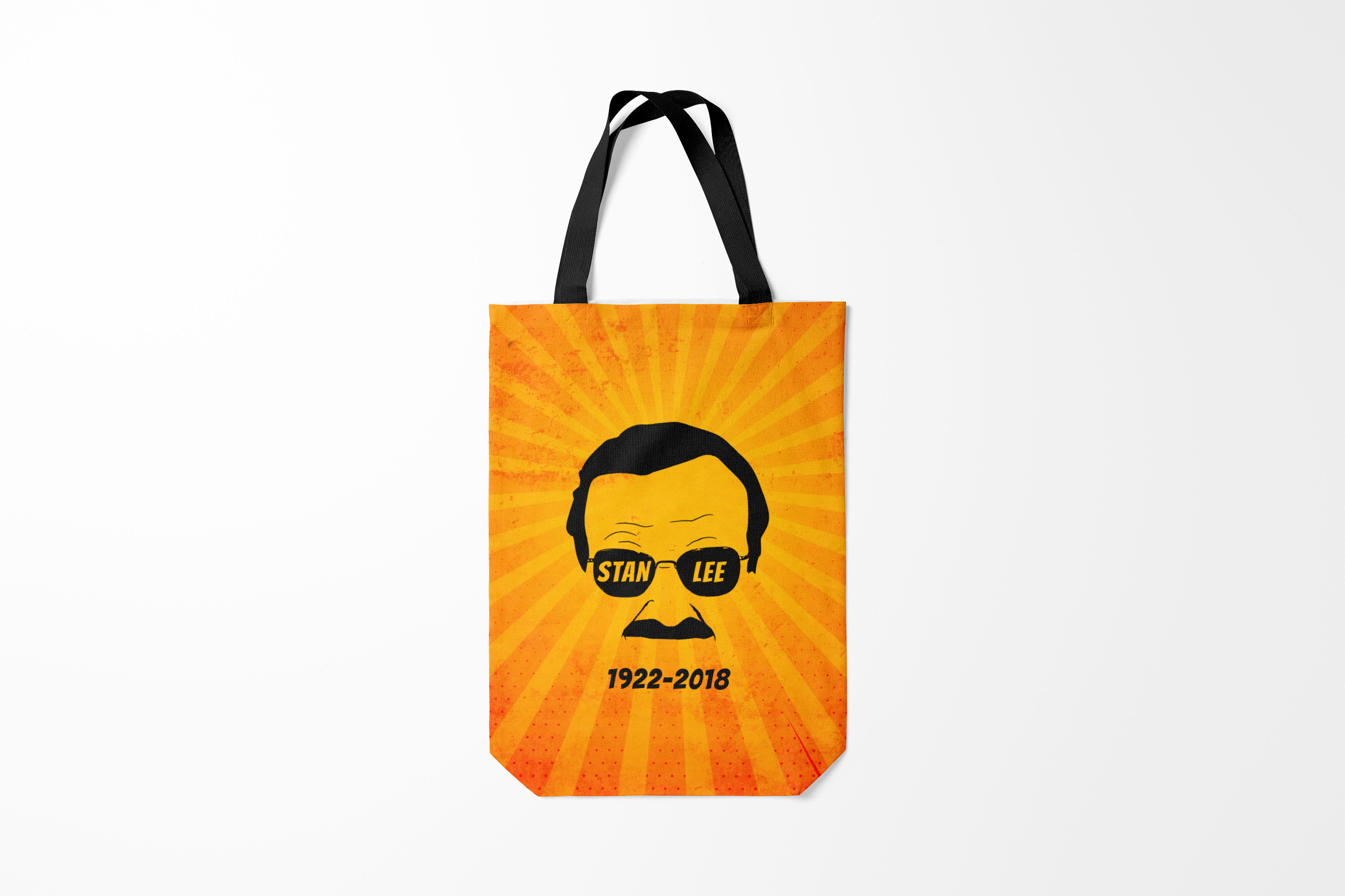 

Сумка шoппер унисекс Burnettie Стэн Ли Stan Lee 1922 2018,, Стэн Ли Stan Lee 1922 2018