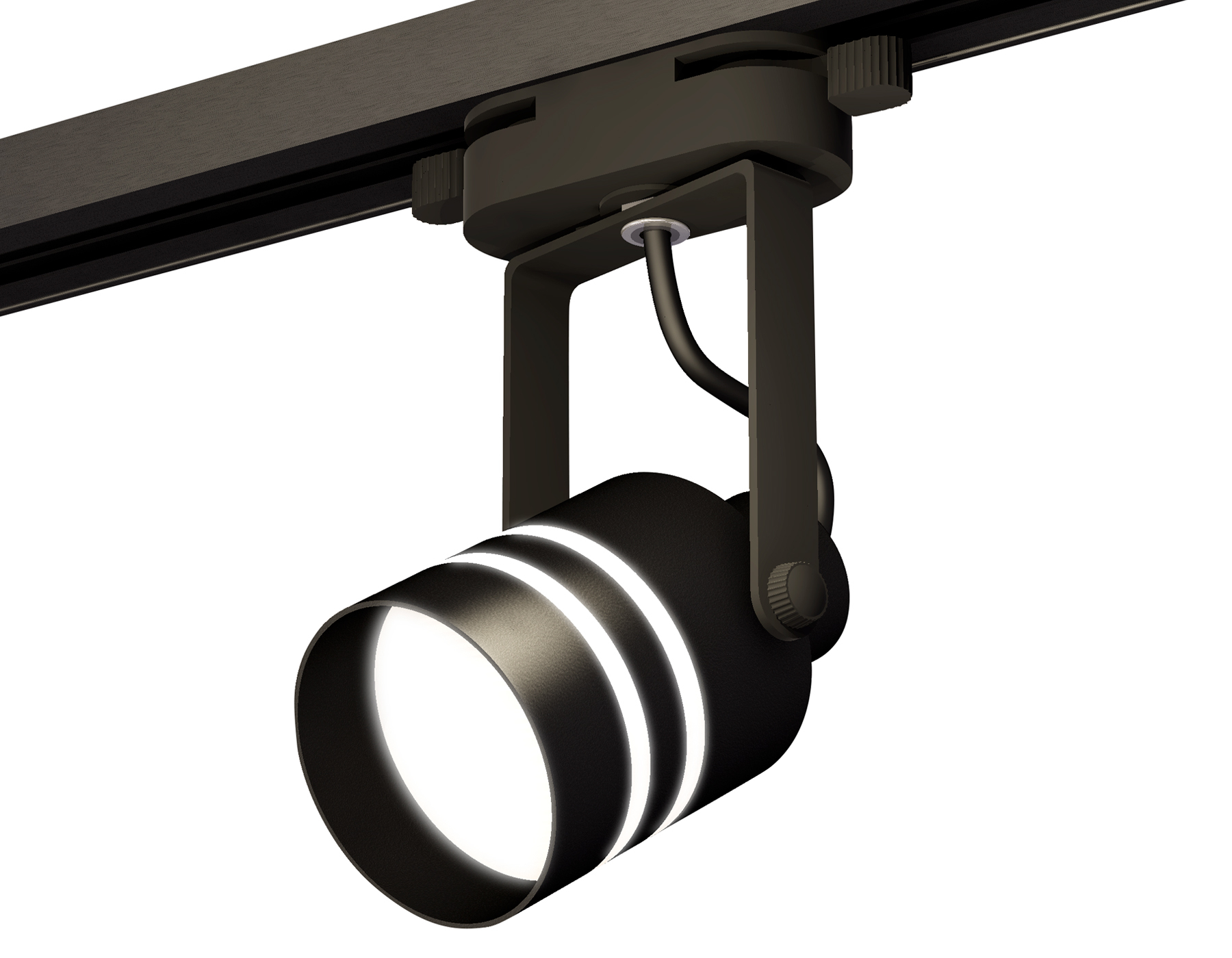 

Комплект трекового однофазного светильника с акрилом