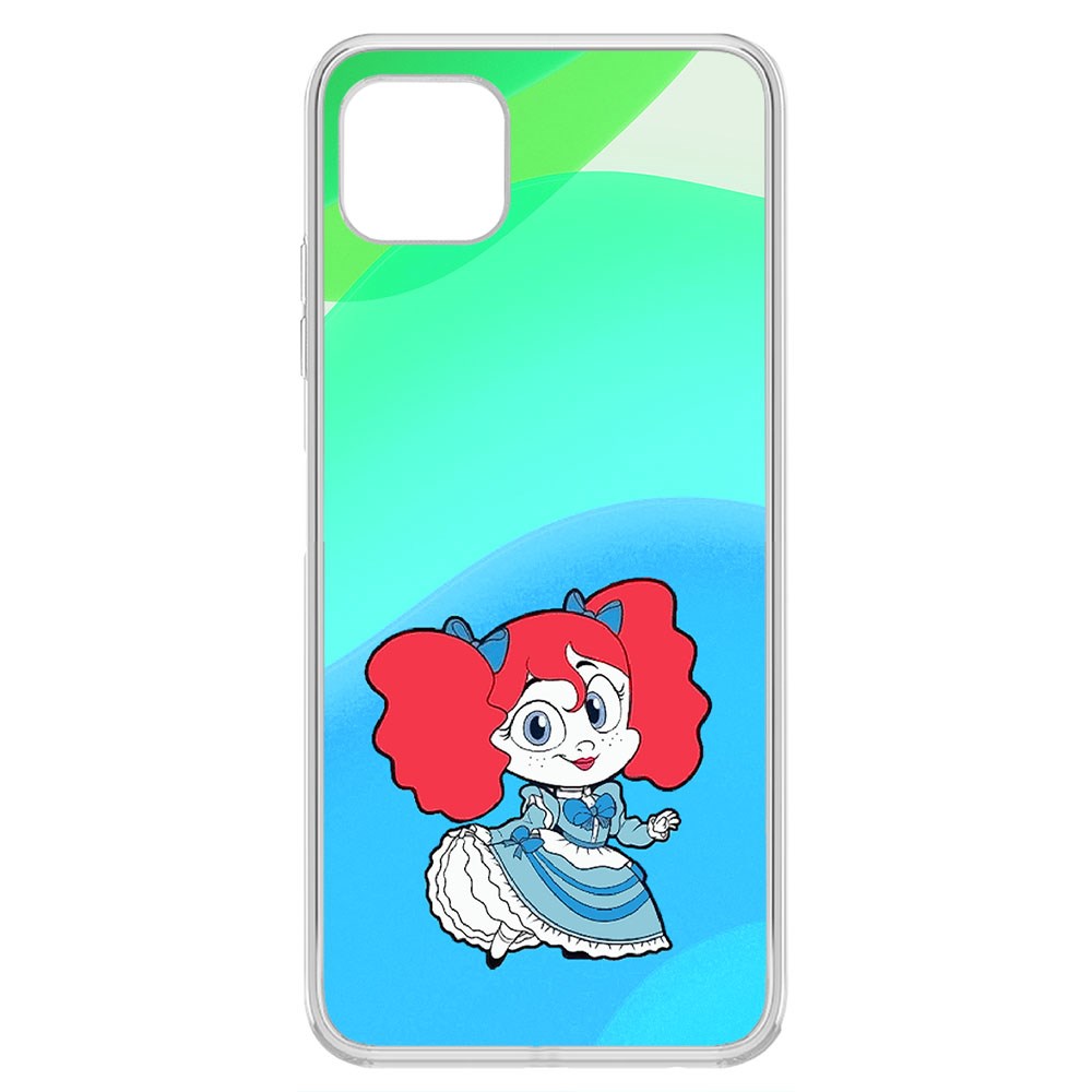 фото Чехол-накладка krutoff clear case хаги ваги - кукла поппи для samsung galaxy a22s (a226)