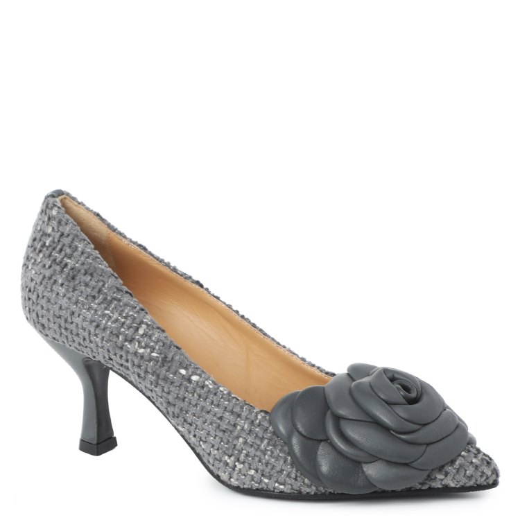 

Туфли женские Giovanni Fabiani W22210 серые 36 EU, Серый, W22210