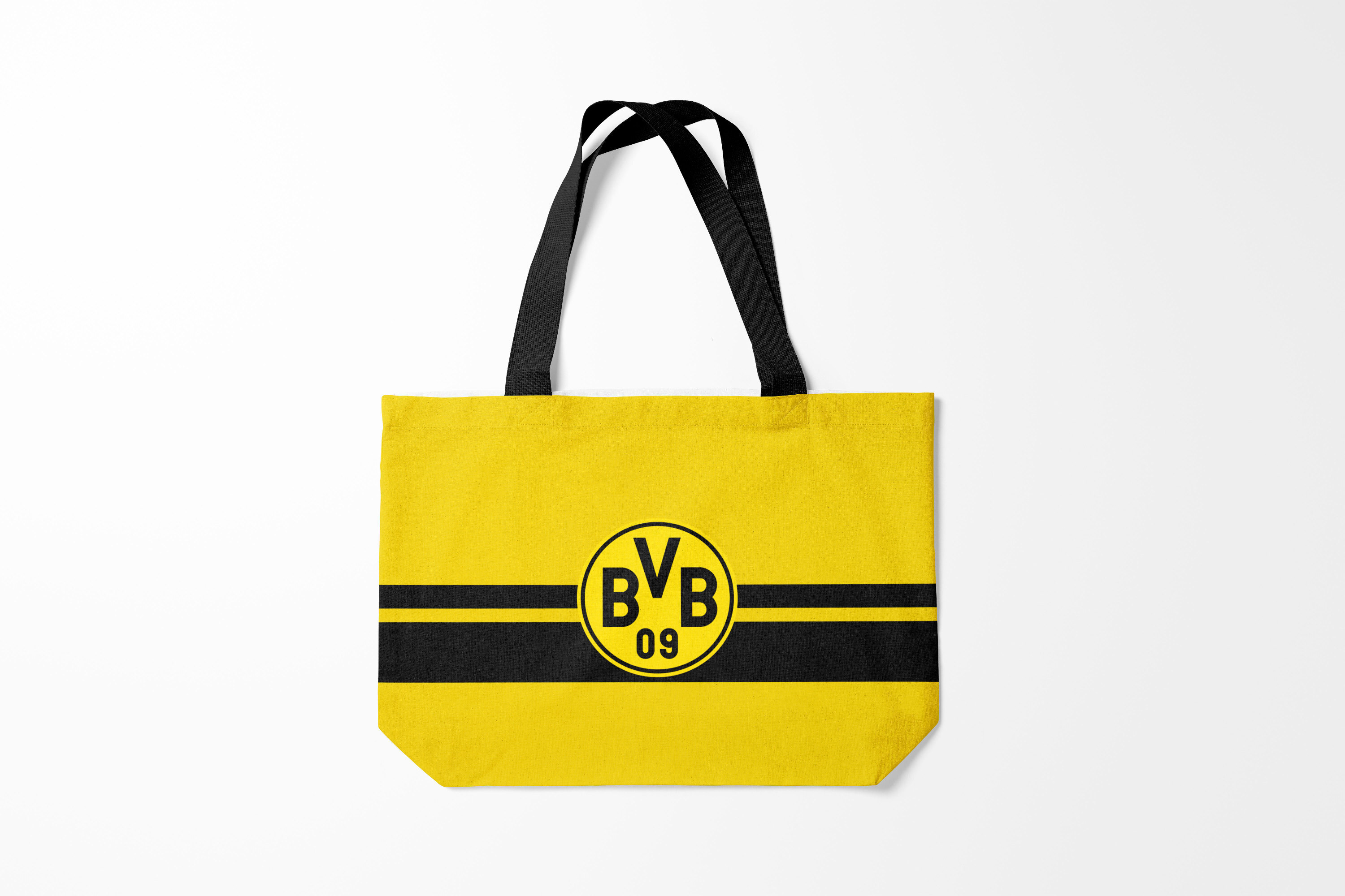 

Сумка шoппер унисекс Burnettie Borussia DORTMUND, желтый, Borussia DORTMUND