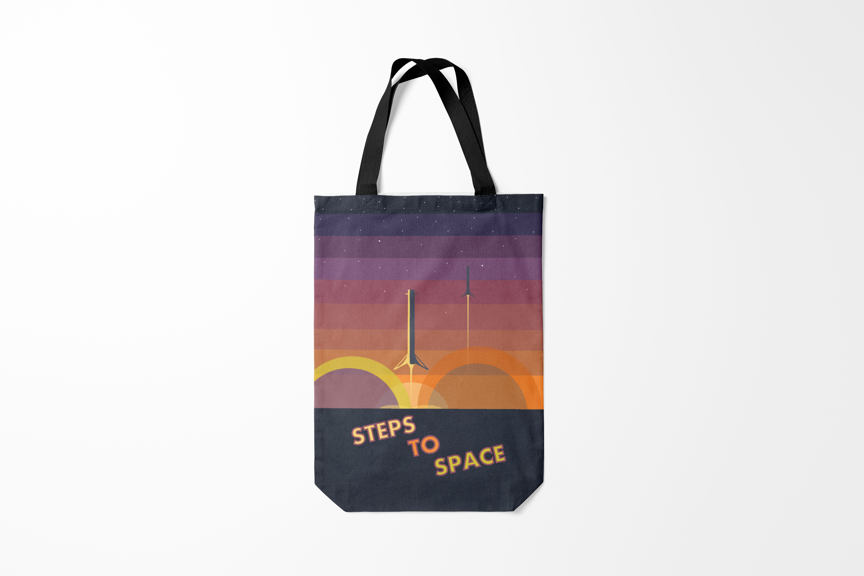 

Сумка шoппер унисекс Burnettie Илон Маск STEPS TO SPACE,, Илон Маск STEPS TO SPACE