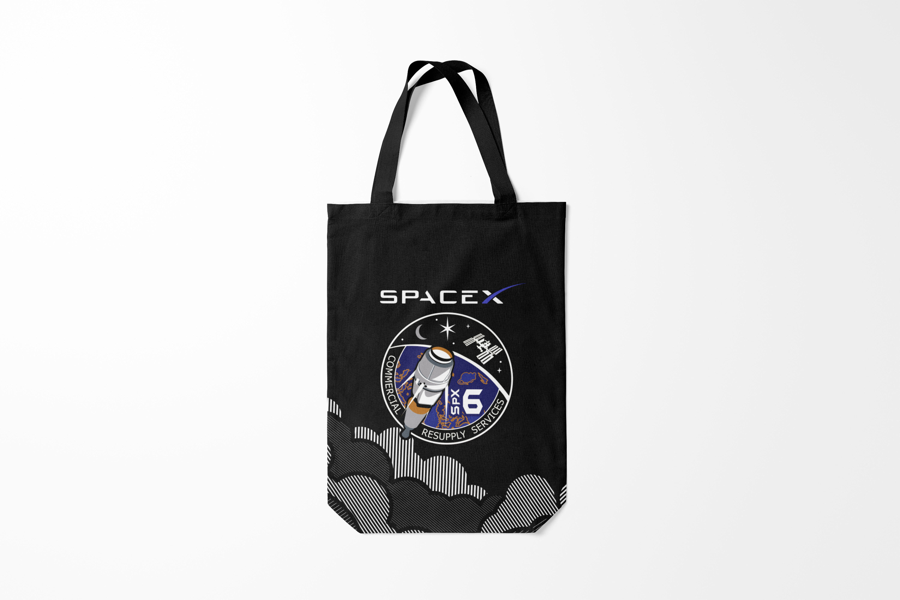 

Сумка шoппер унисекс Burnettie Илон Маск Space X,, Илон Маск Space X
