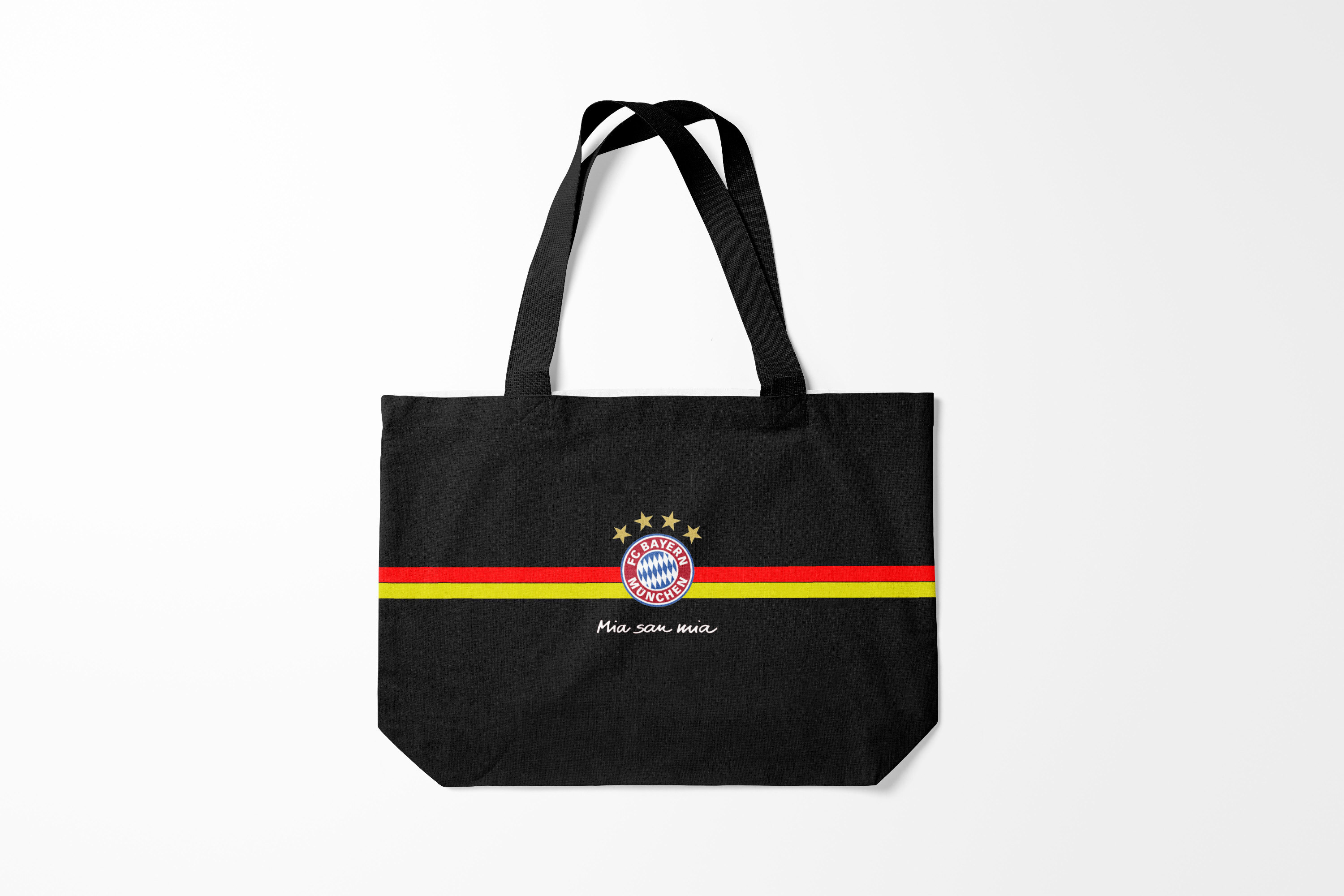 

Сумка шoппер унисекс Burnettie Bayern Munchen Бавария, черный, Bayern Munchen Бавария