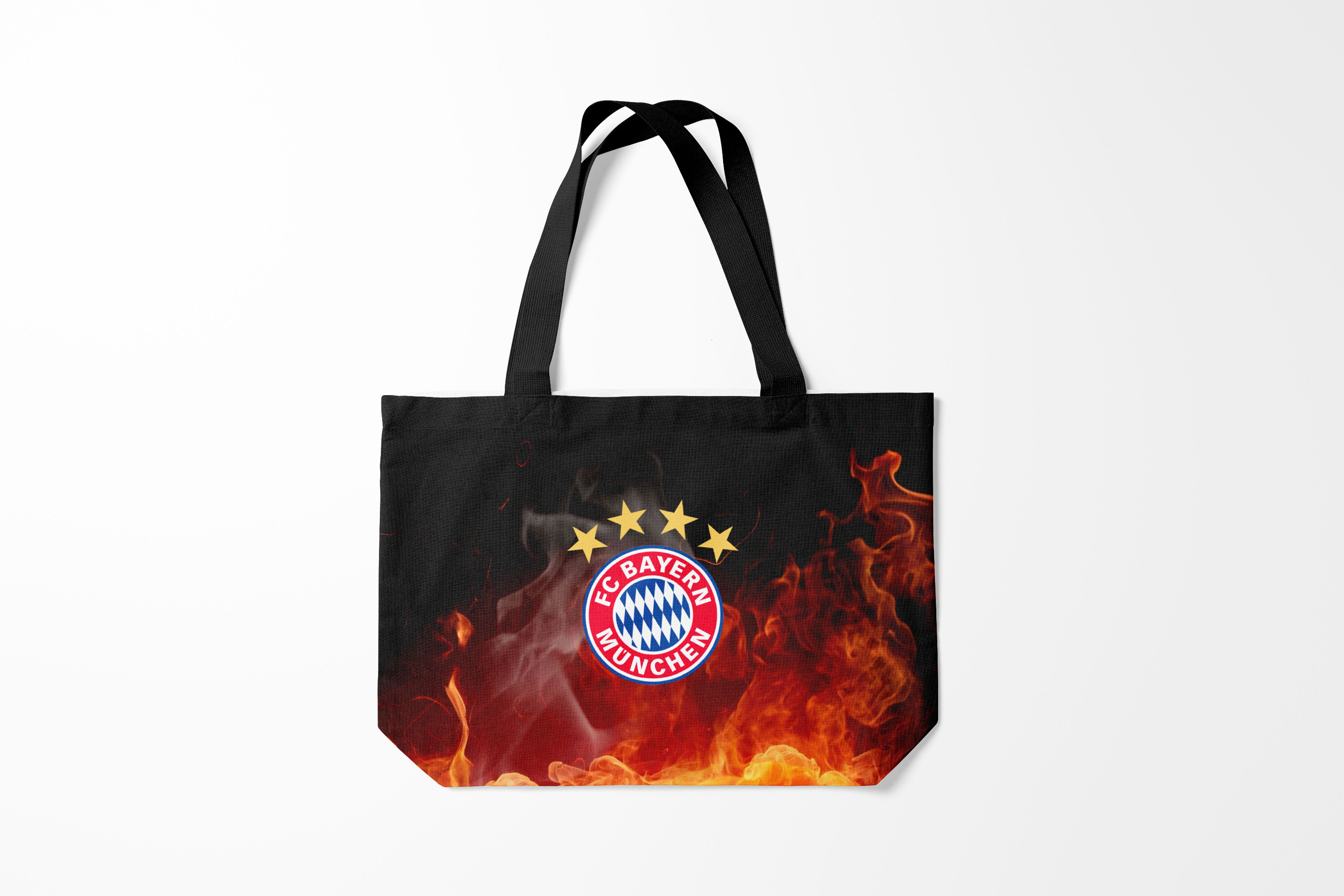 

Сумка шoппер унисекс Burnettie Bayern Munchen MUNCHEN., черный, Bayern Munchen MUNCHEN.