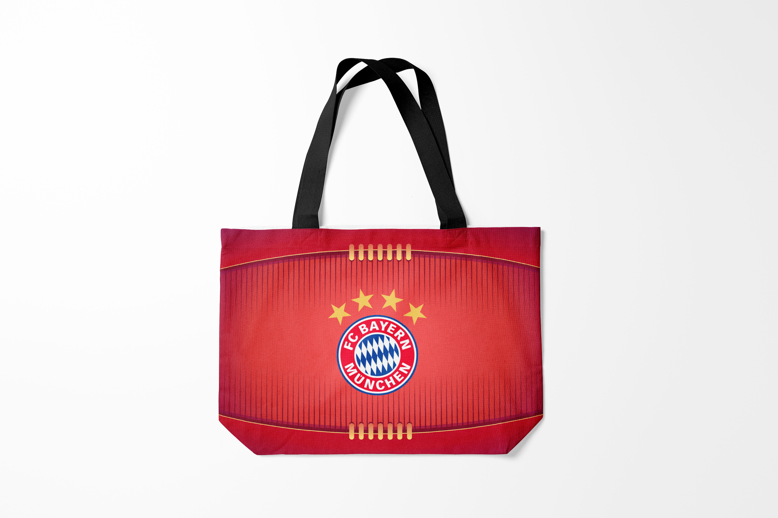 

Сумка шoппер унисекс Burnettie Bayern Munchen MUNCHEN., красный, Bayern Munchen MUNCHEN.