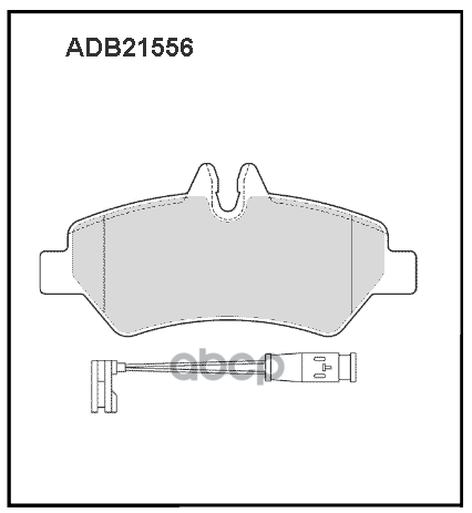 

Колодки Задние Mb Sprinter Vw Crafter Allied Nippon Adb 21556 ALLIED NIPPON арт. ADB 21556