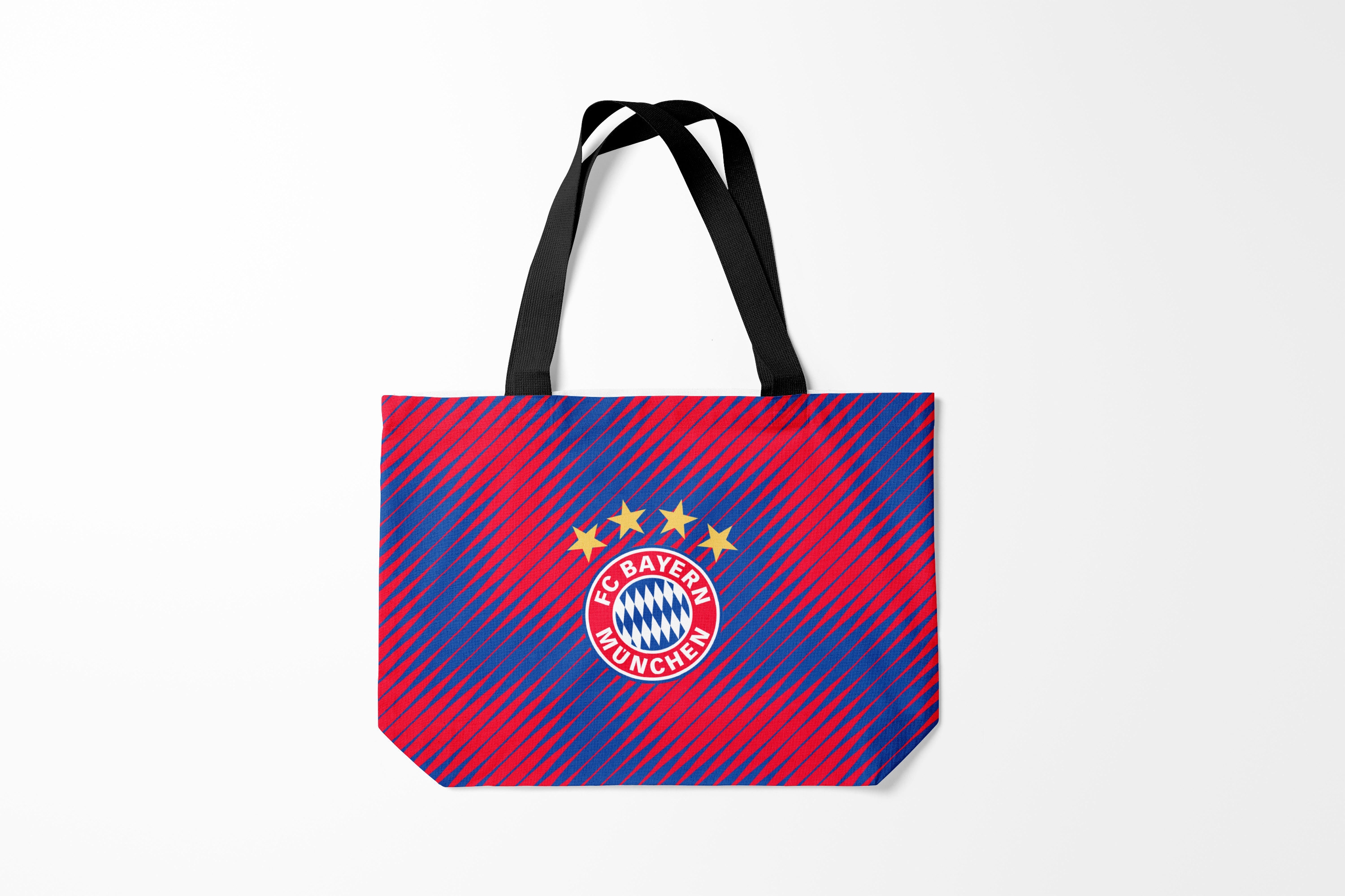 

Сумка шoппер унисекс Burnettie Bayern Munchen MUNCHEN., синий; красный, Разноцветный, Bayern Munchen MUNCHEN.