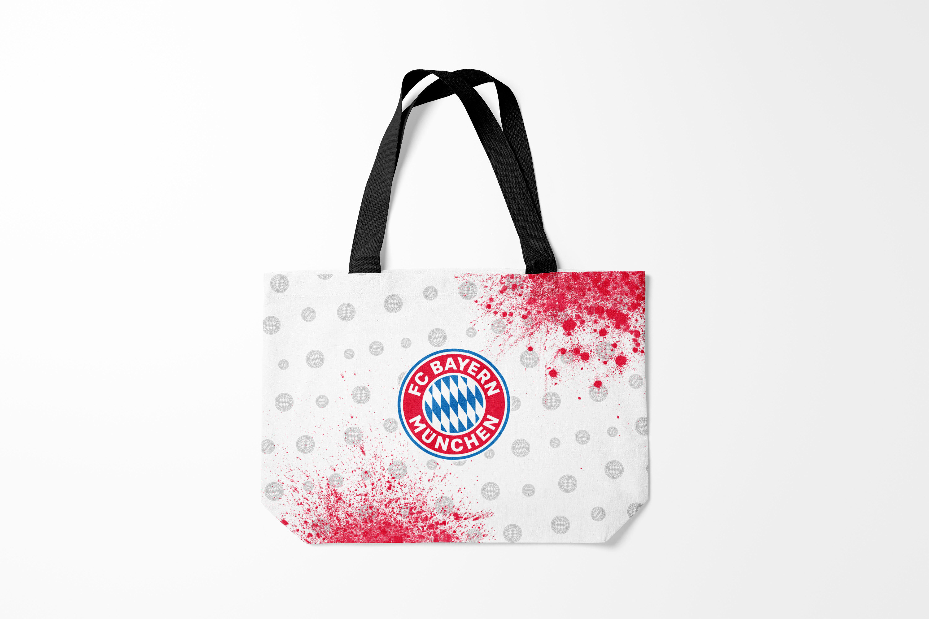 

Сумка шoппер унисекс Burnettie Bayern Munchen FC БАВАРИЯ, белый, Bayern Munchen FC БАВАРИЯ