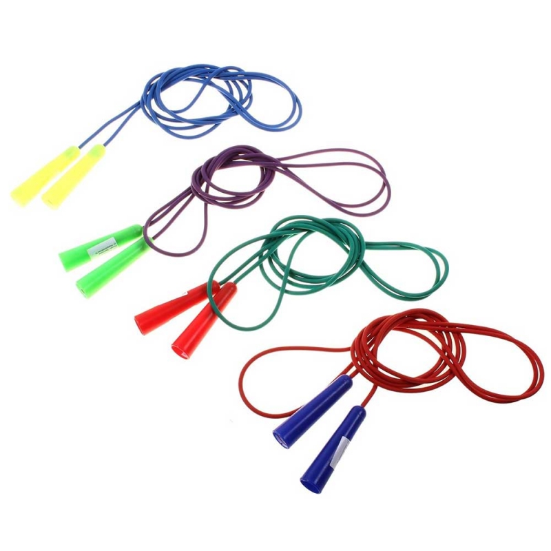 

Скакалка цветная 1,8 м шнур Спортекс