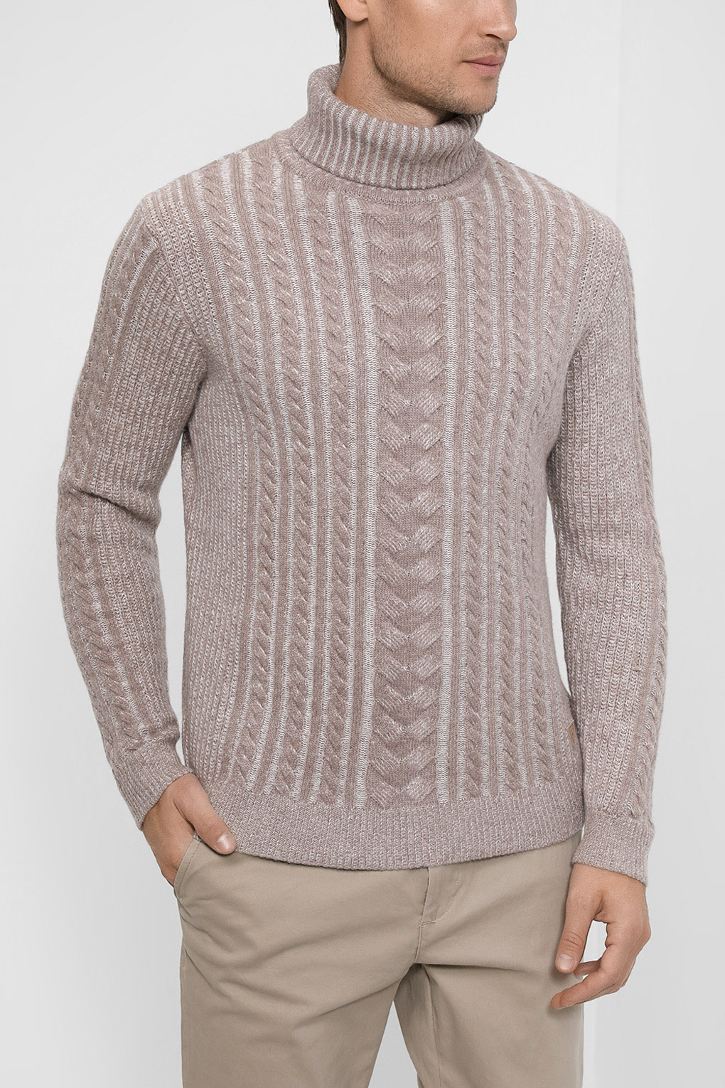 

Свитер мужской Guess M2BR22 Z31D0 бежевый M, M2BR22 Z31D0