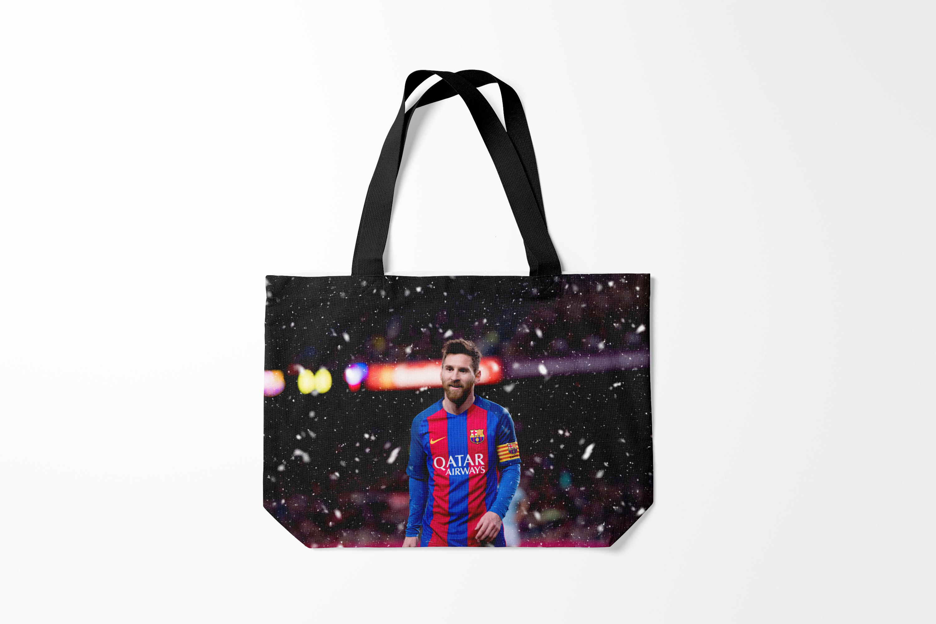 

Сумка шoппер унисекс Burnettie Barcelona Leo Messi, разноцветный, Barcelona Leo Messi