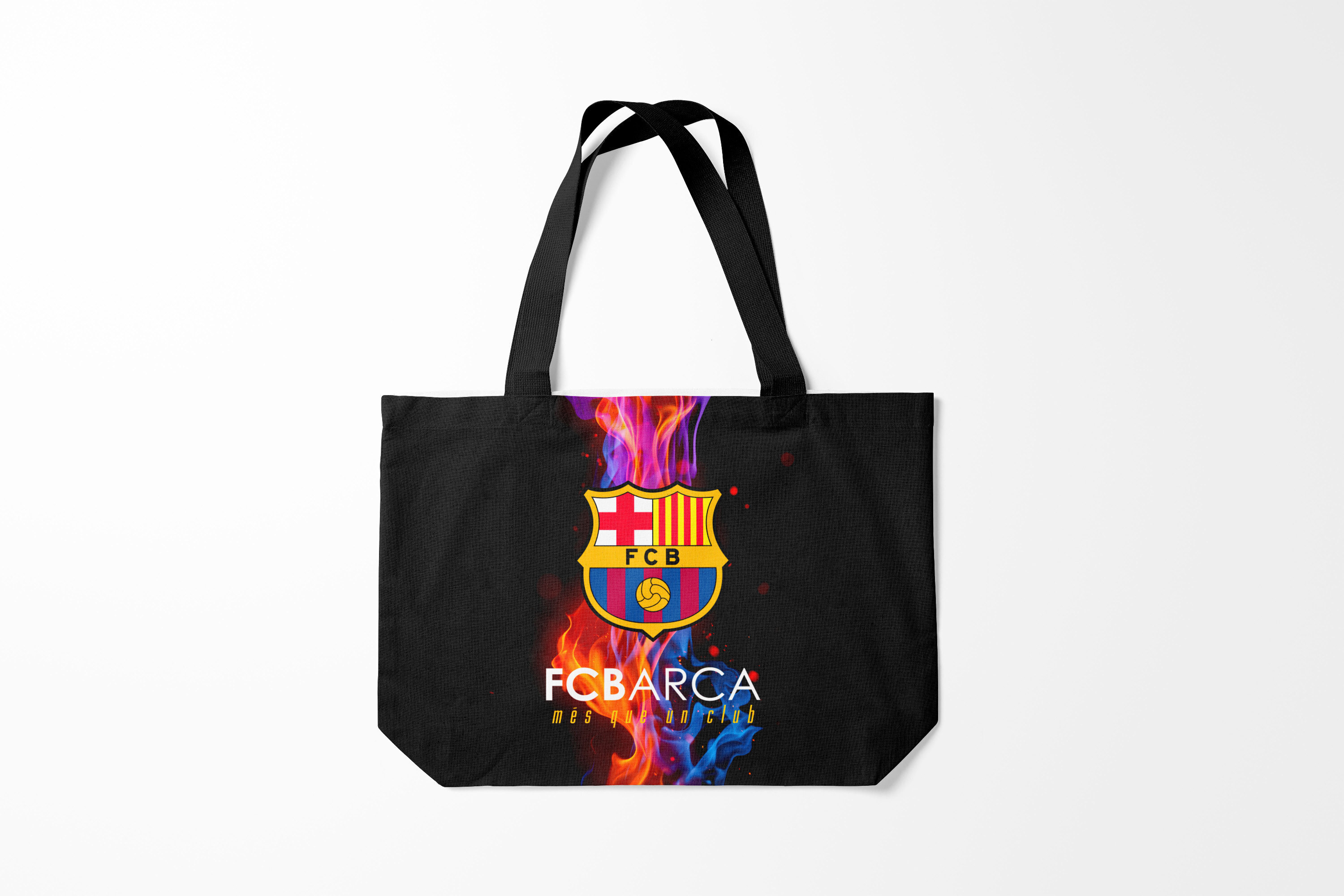 

Сумка шoппер унисекс Burnettie Barcelona FC BARCA ФК БАРСЕЛОНА, черный, Barcelona FC BARCA ФК БАРСЕЛОНА