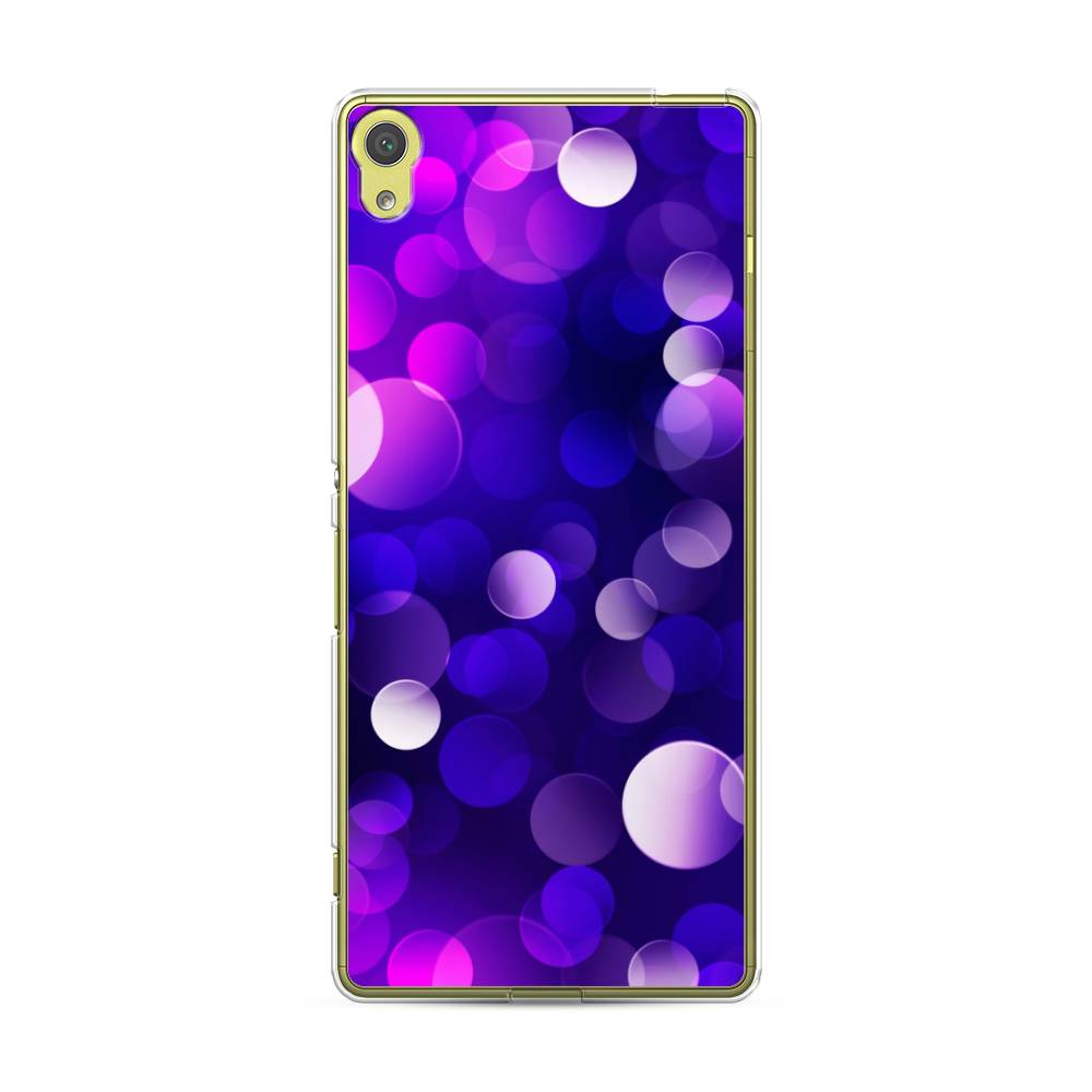 

Чехол на Sony Xperia XA "Абстракция 27", Фиолетовый, 51250-3