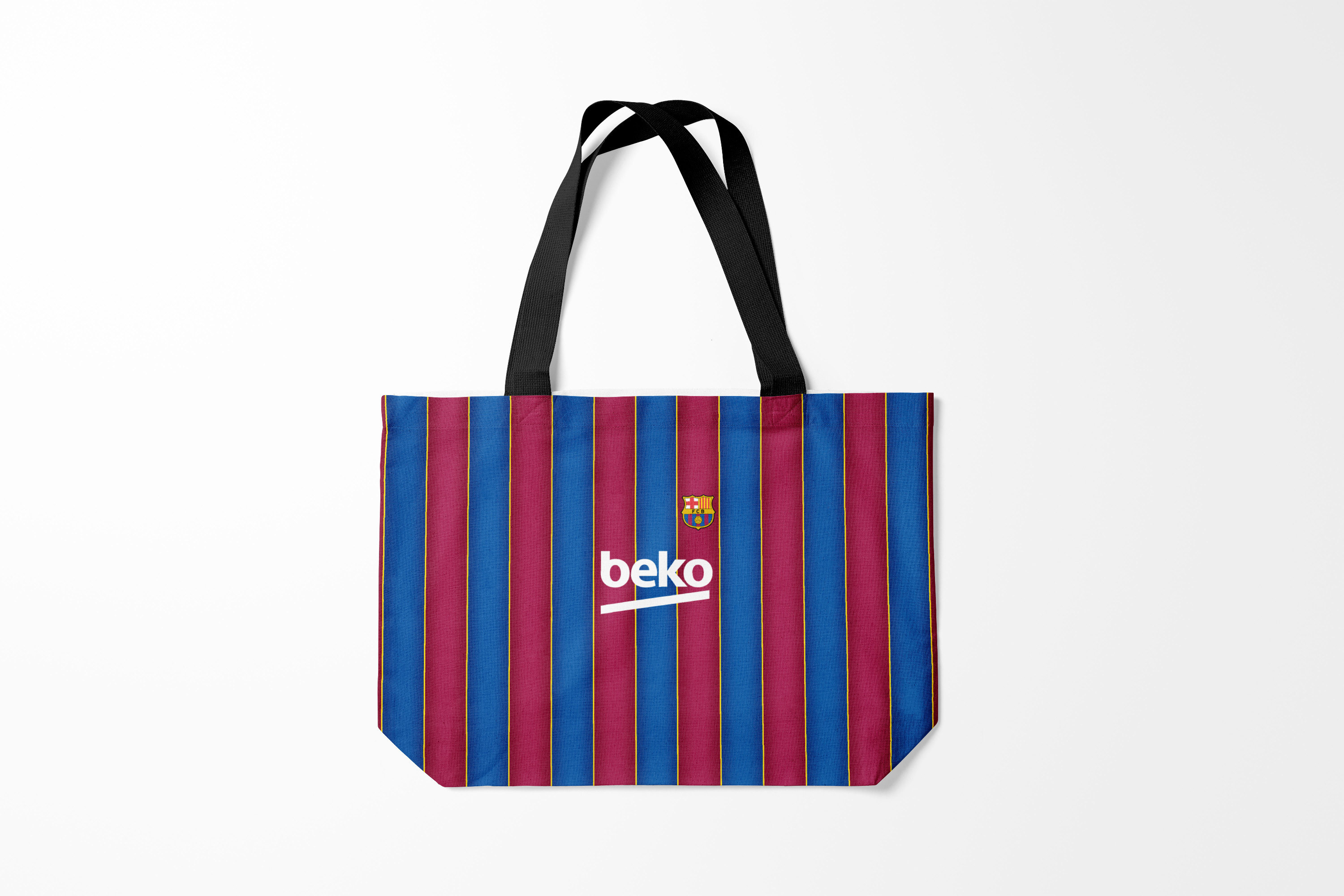 

Сумка шoппер унисекс Burnettie Barcelona FC 20/21, красный; синий, Разноцветный, Barcelona FC 20/21
