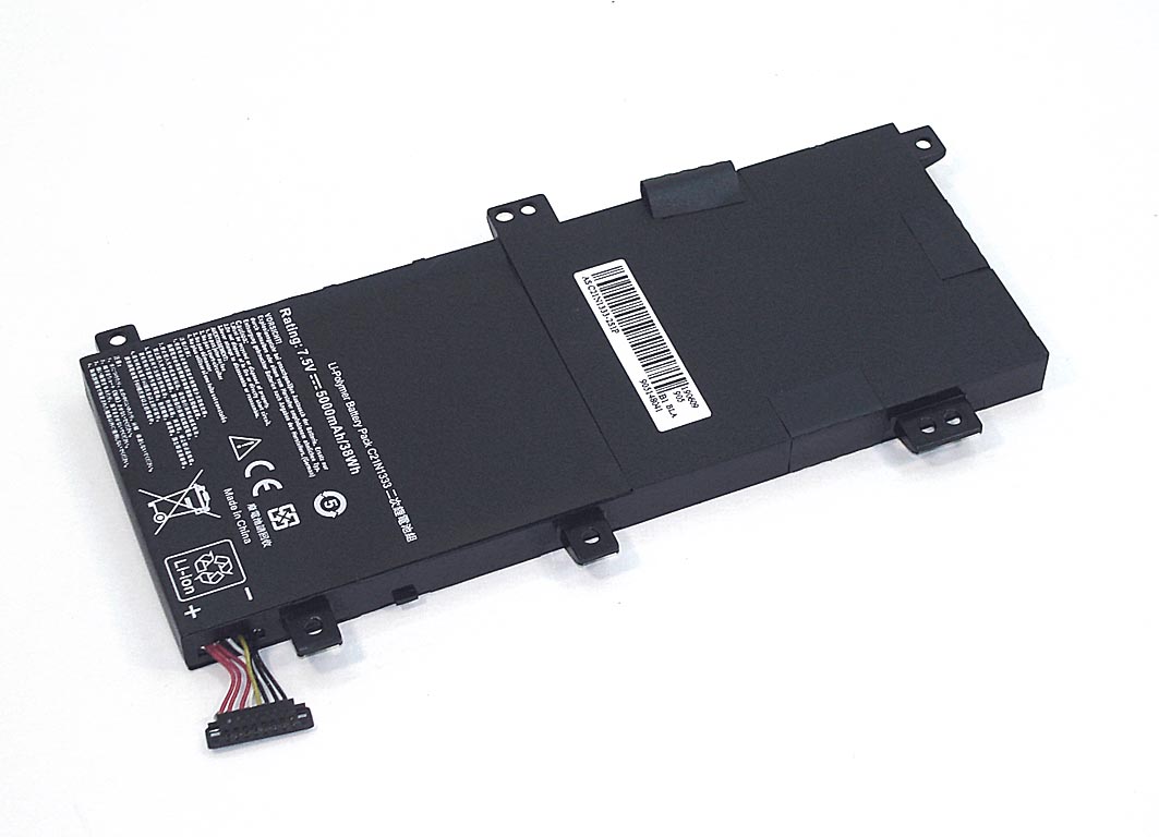 фото Аккумуляторная батарея для ноутбука asus tp550la (c21n1333-2s1p) 7.5v 38wh oem черная