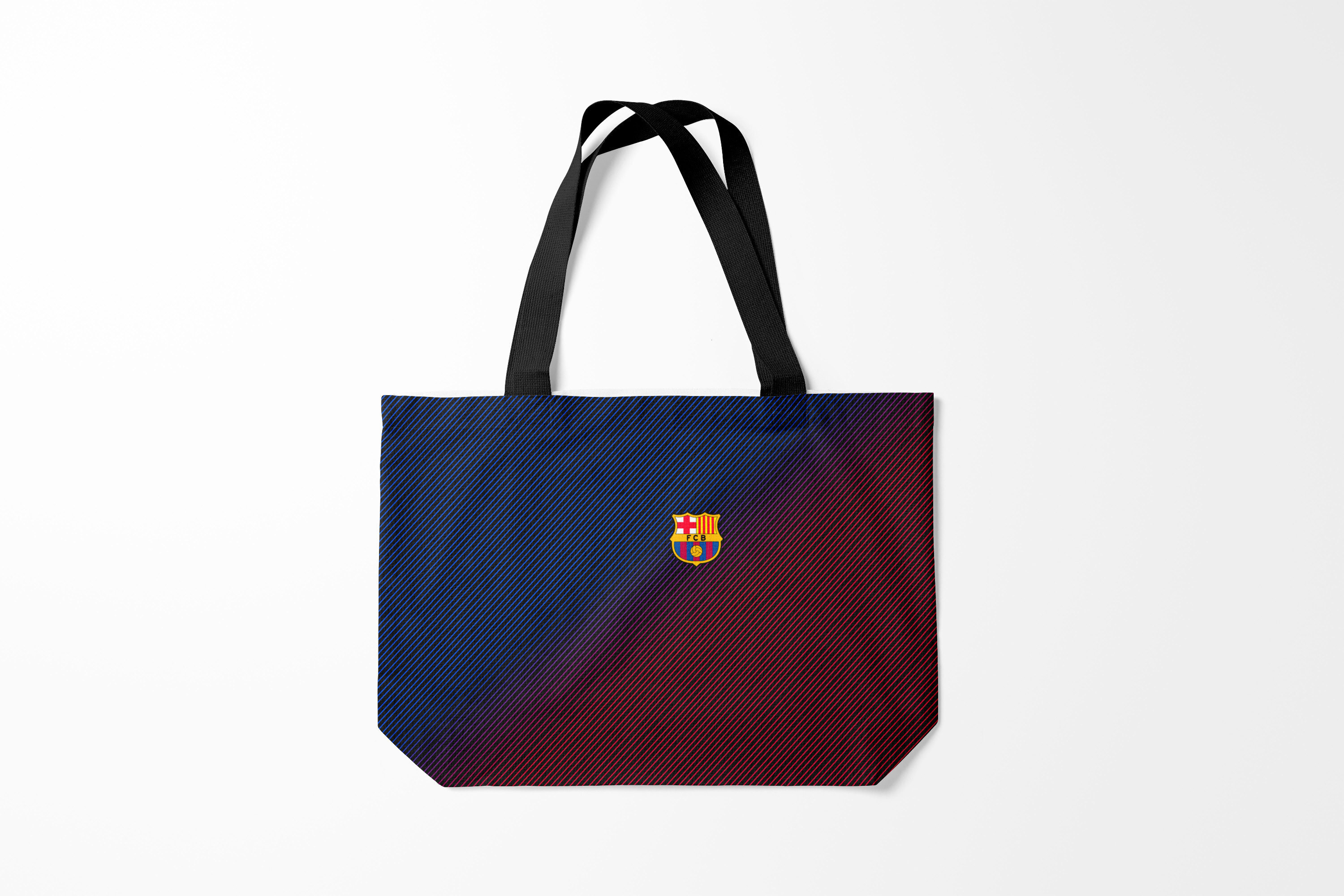 

Сумка шoппер унисекс Burnettie Barcelona FC, черный, Barcelona FC