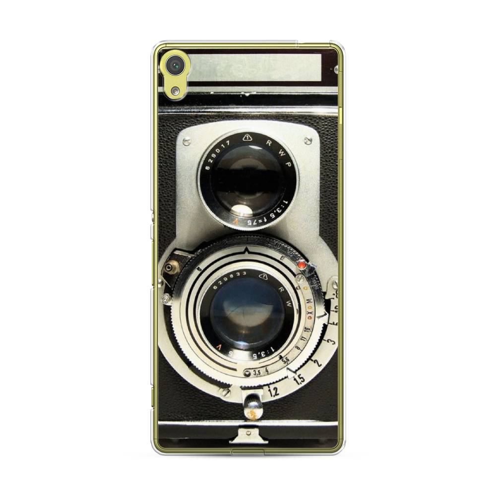 

Чехол на Sony Xperia XA "Старинный фотоаппарат", Серый;черный, 51250-6