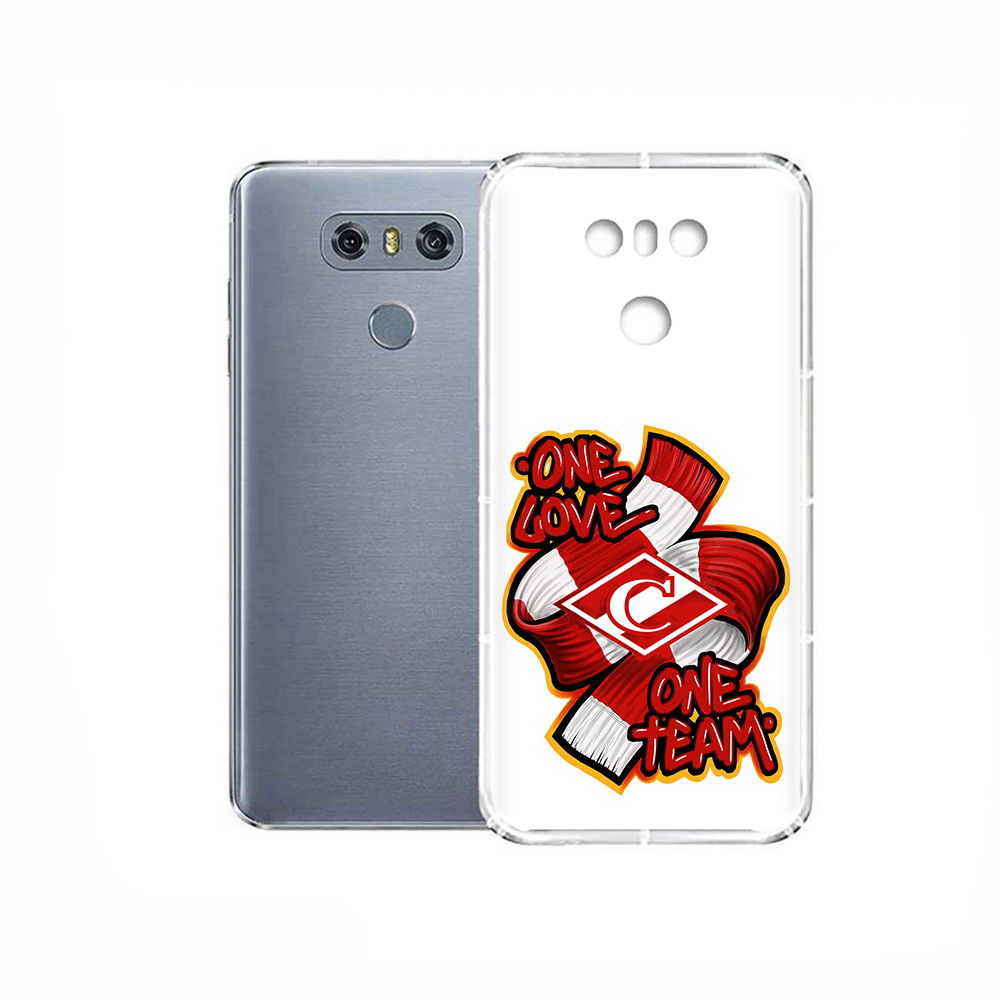 

Чехол MyPads Tocco для LG G6 ФК спарак 1 любовь, Прозрачный, Tocco