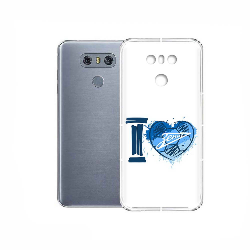 

Чехол MyPads Tocco для LG G6 ФК я люблю зенит, Прозрачный, Tocco