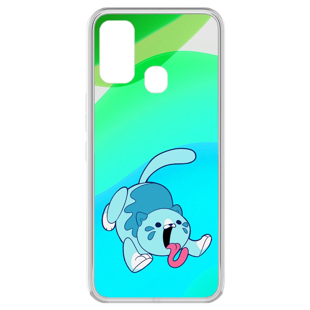 

Чехол-накладка Krutoff Clear Case Хаги Ваги - Конфетная Кошка для TECNO Spark 7, Прозрачный