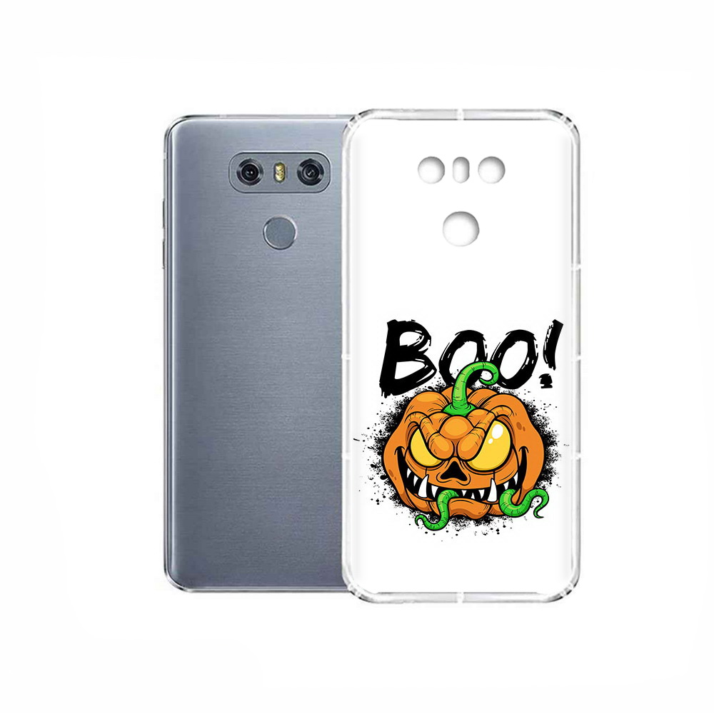 

Чехол MyPads Tocco для LG G6 Хэллоуин бу, Прозрачный, Tocco