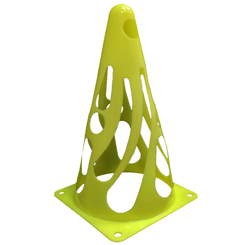 

Конус тренировочный Спортекс E33531 травмобезопастный 1 шт. оранжевый, E33551 Конус разметочный травмобезопастный, размер h-23см оранжевый Спортекс