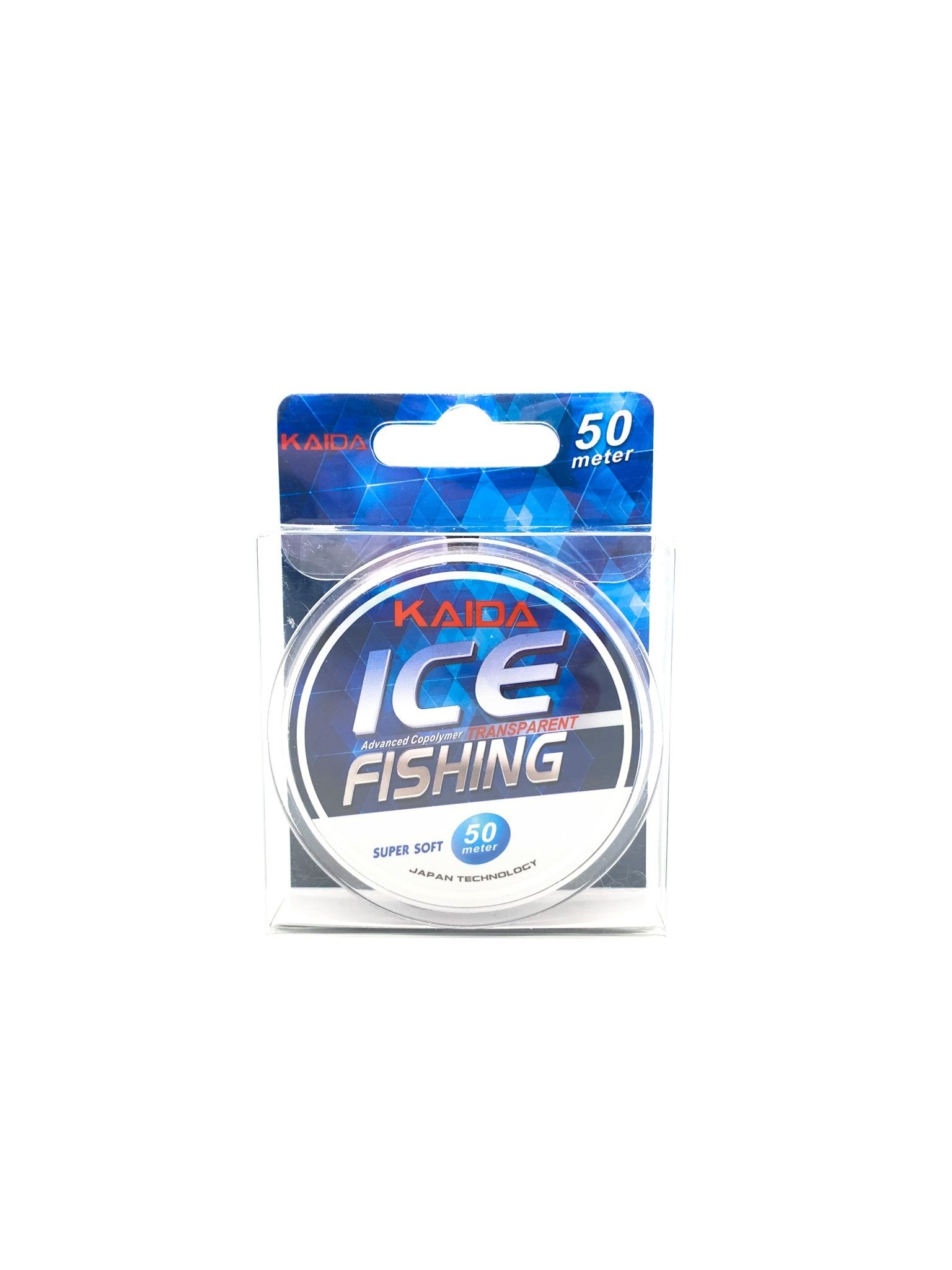 

Леска зимняя Kaida ICE FISHING прозрачная 50м 0.074мм