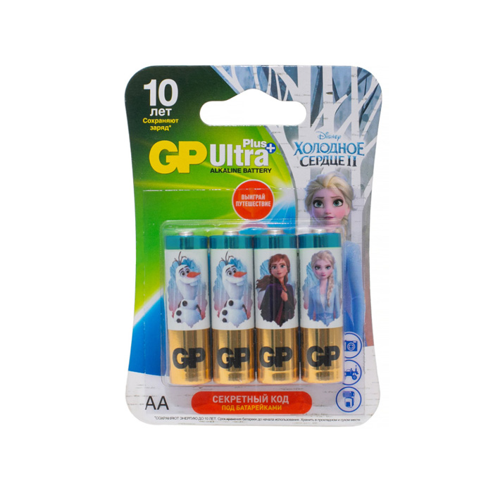 

Батарейки GP Frozen АА, 4 шт