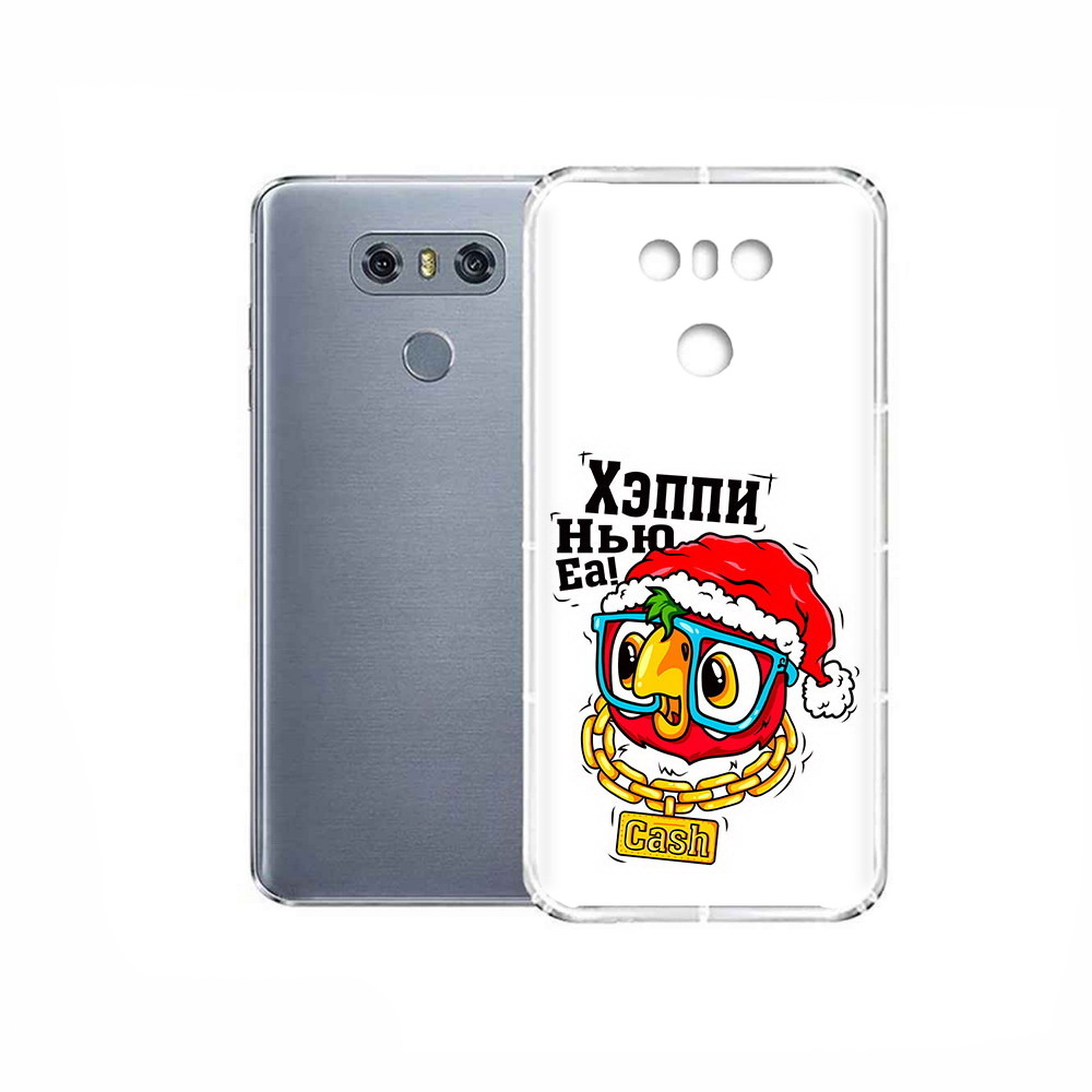 

Чехол MyPads Tocco для LG G6 Хэппи нью еа, Прозрачный, Tocco