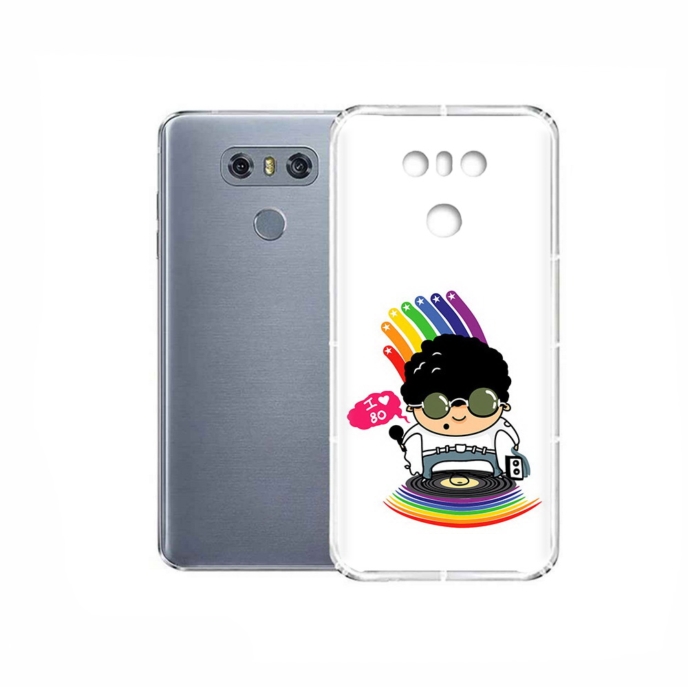 

Чехол MyPads Tocco для LG G6 Я люблю 80-е, Прозрачный, Tocco