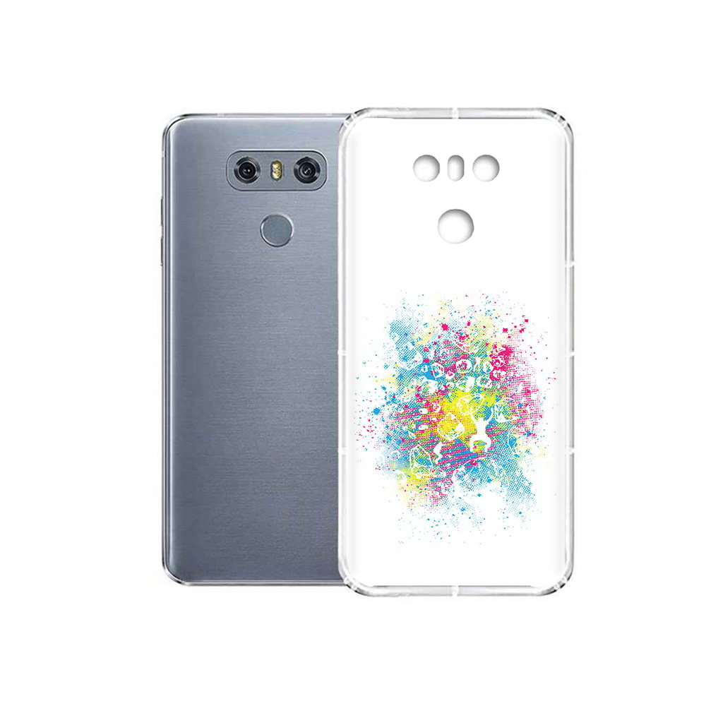 

Чехол MyPads Tocco для LG G6 акварель абстракция, Прозрачный, Tocco