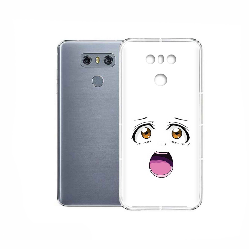 

Чехол MyPads Tocco для LG G6 аниме лицо, Прозрачный, Tocco