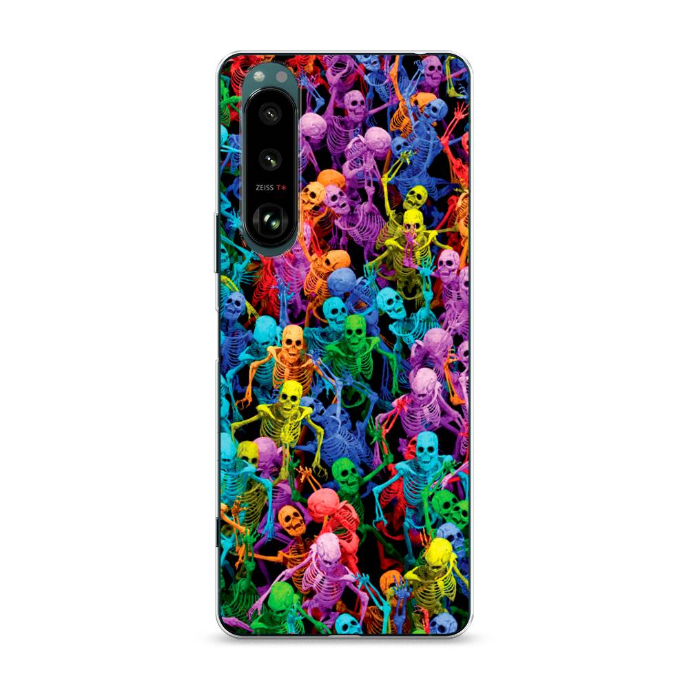 

Чехол на Sony Xperia 1 III "Вечеринка скелетов", Фиолетовый;желтый;оранжевый, 54850-6