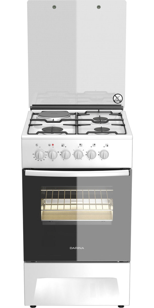 

Комбинированная плита Darina F KM 341 323 W белый, F KM 341 323 W