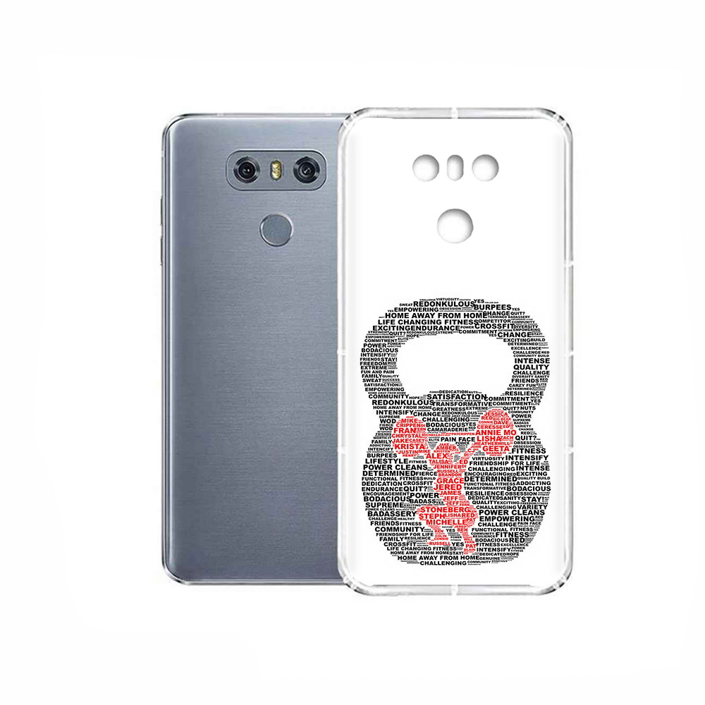 

Чехол MyPads Tocco для LG G6 бодибилдинг гиря из слов, Прозрачный, Tocco