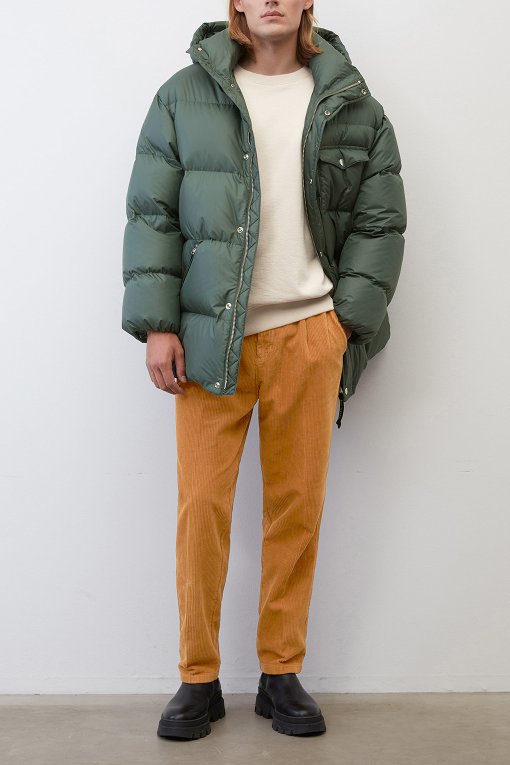 

Куртка мужская Marc O’Polo 229 0812 70110 зеленая 2XL, Зеленый, 229 0812 70110