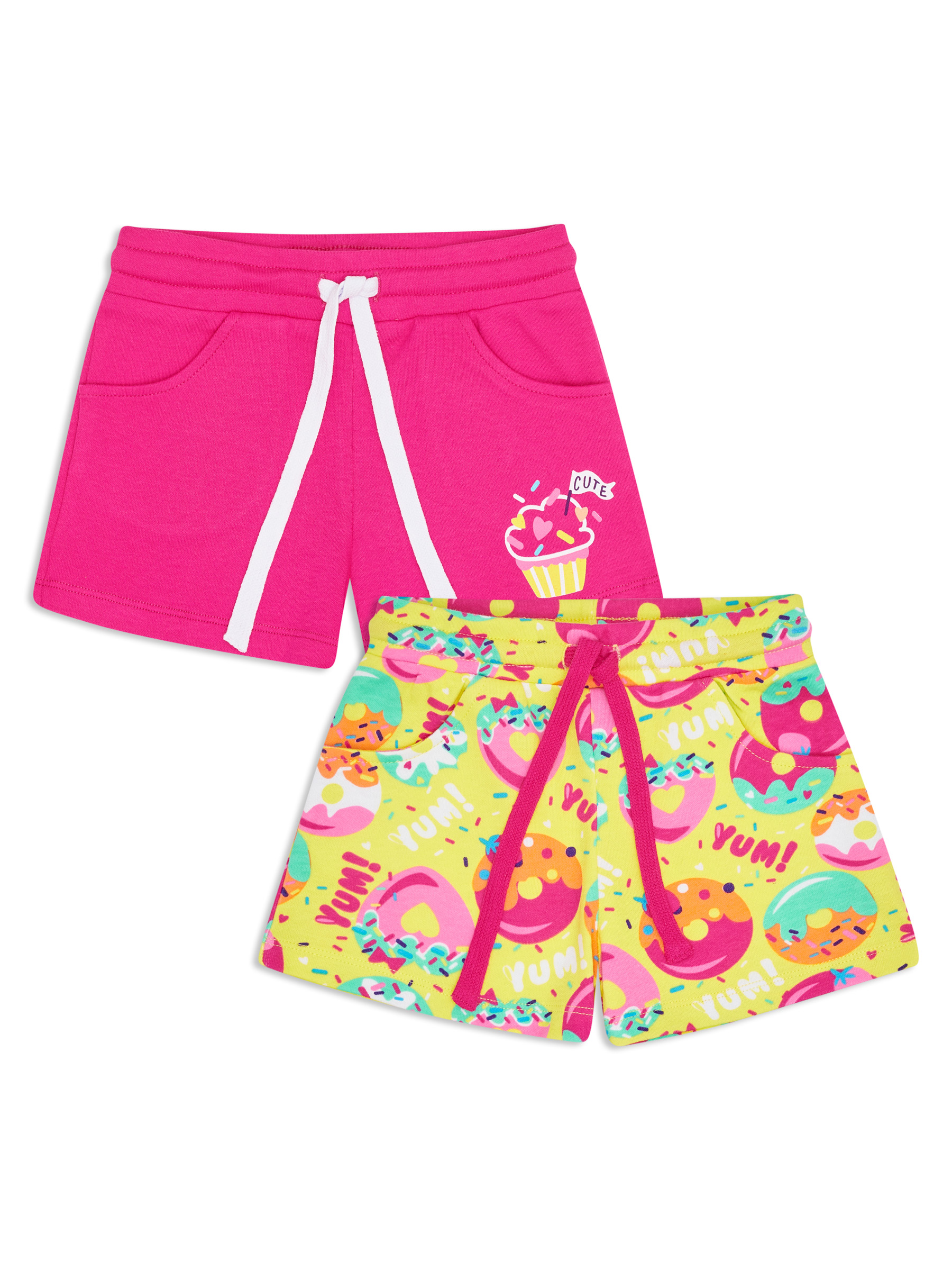 Шорты для девочки Me&We KG122-J744-620 Ягодный-98