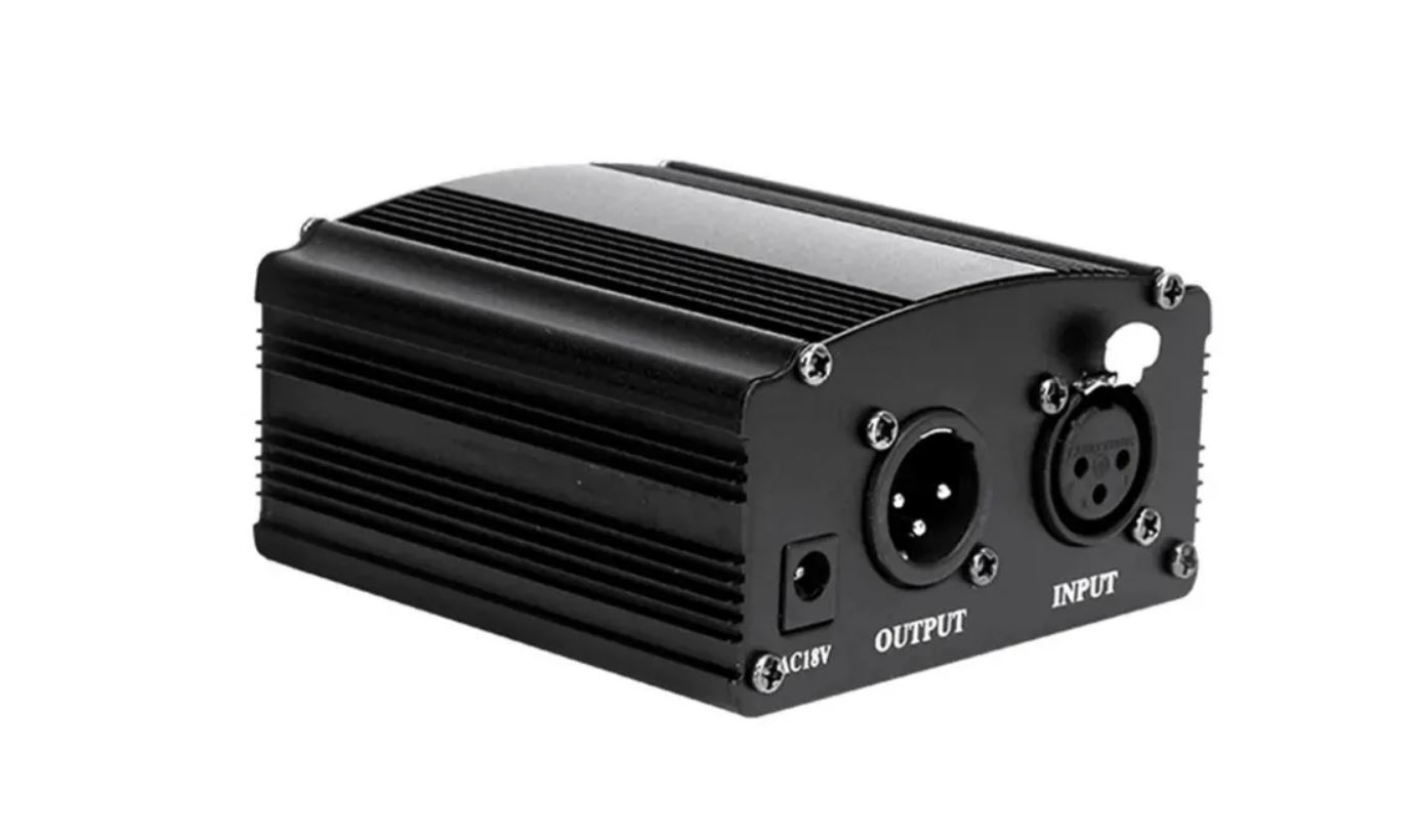 

Адаптер NoBrand 48V Phantom Power (EU), Черный, Phantom-48V