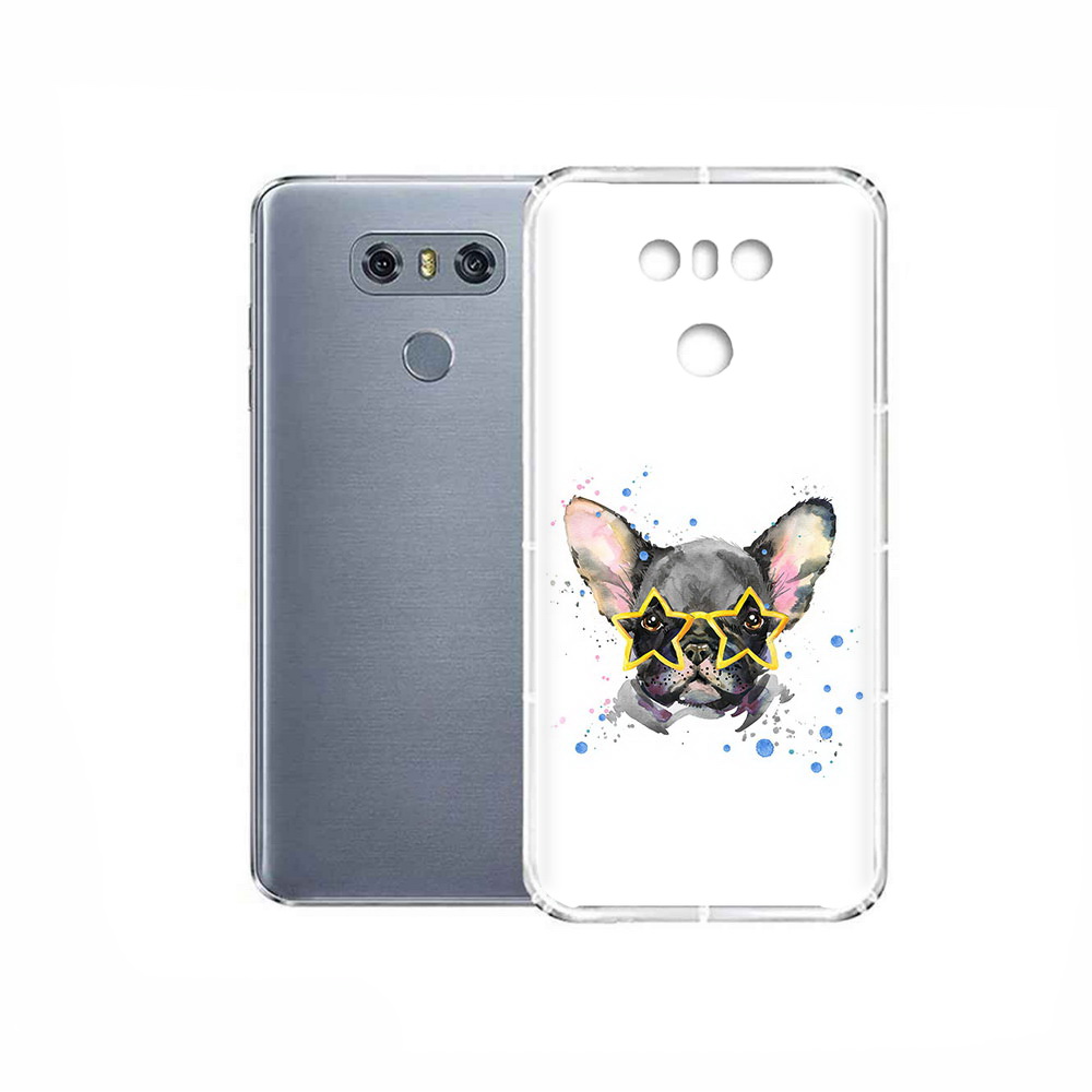 

Чехол MyPads Tocco для LG G6 буля в очках, Прозрачный, Tocco