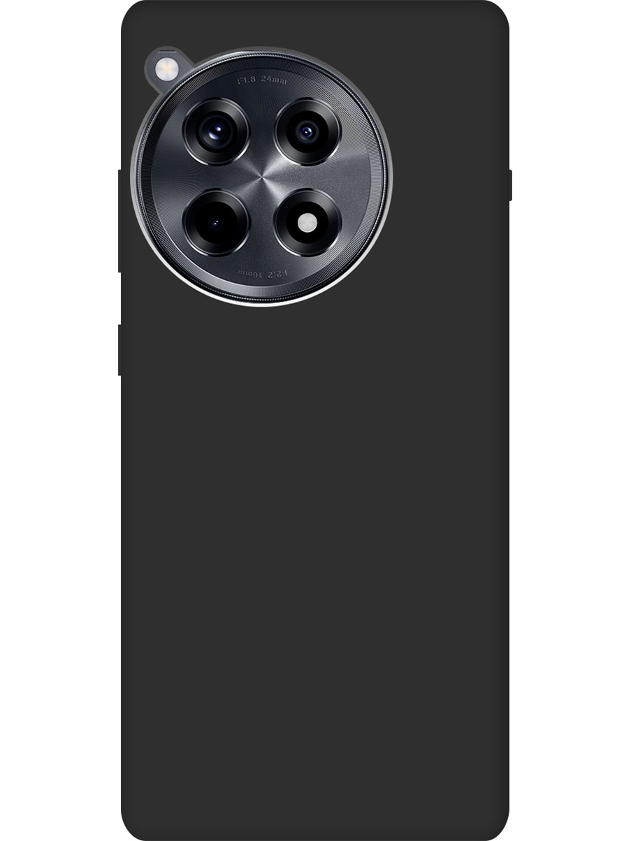 

Силиконовый чехол на OnePlus 12R Soft Touch черный, 20012111